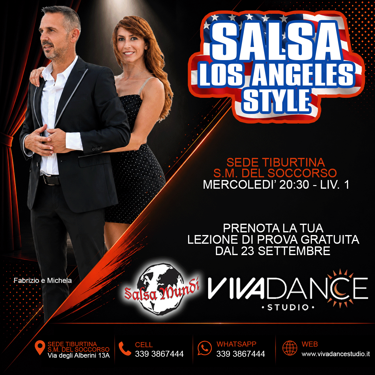 Corsi Salsa Los Angeles Style Roma